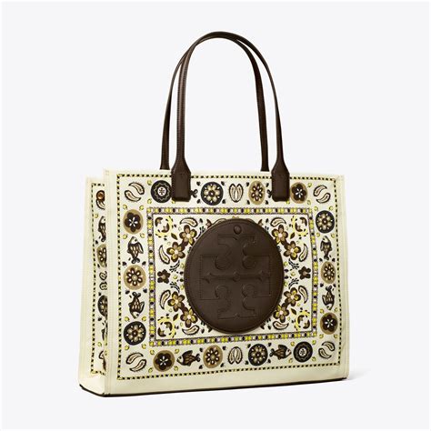 tory burch printed tote